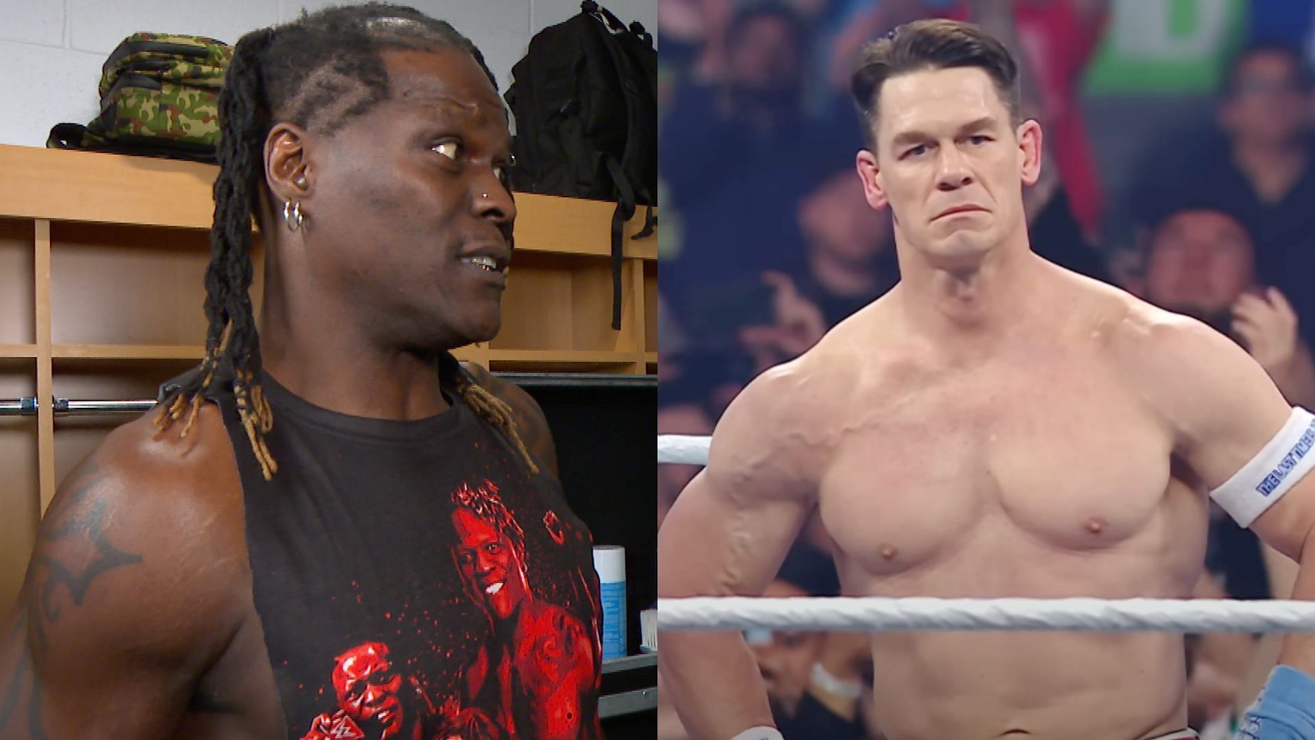Cena aligned with The Final Boss at Elimination Chamber last night. [Image credits; WWE.com/ WWE on YouTube]