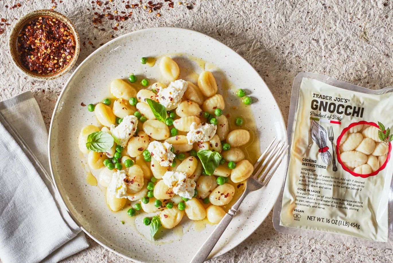 A low carb alternative to classic Gnncchi (image via traderjoes.com)