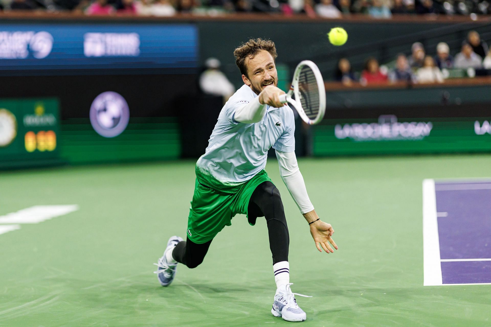 Medvedev has dropped only eight games so far. (Source: Getty)