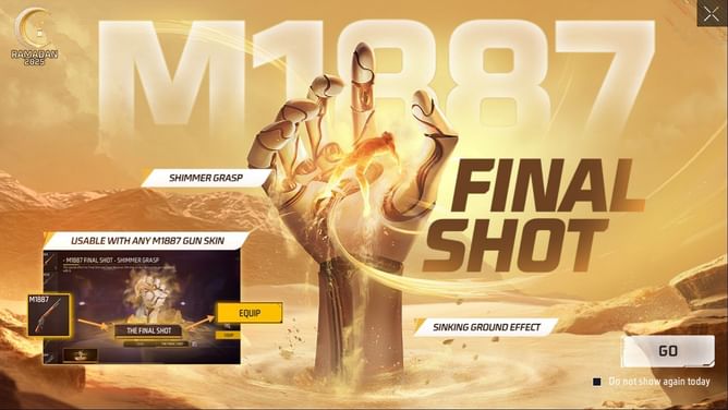 How to get M1887 Final Shot - Shimmer Grasp in Free Fire
