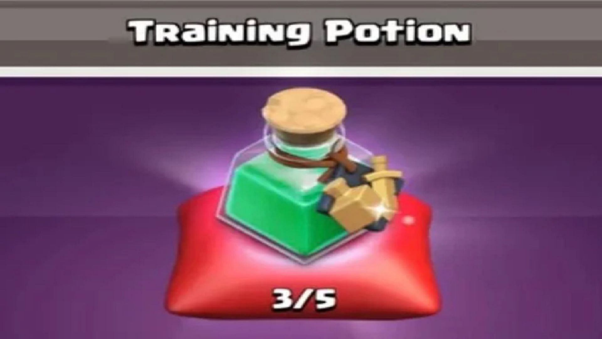 Training Potions are getting removed from COC (Image via Supercell)