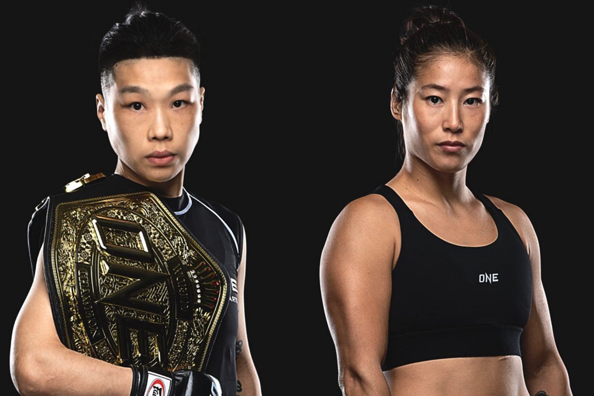 Xiong Jing Nan (L) vs Meng Bo (R) | Photo by ONE Championship