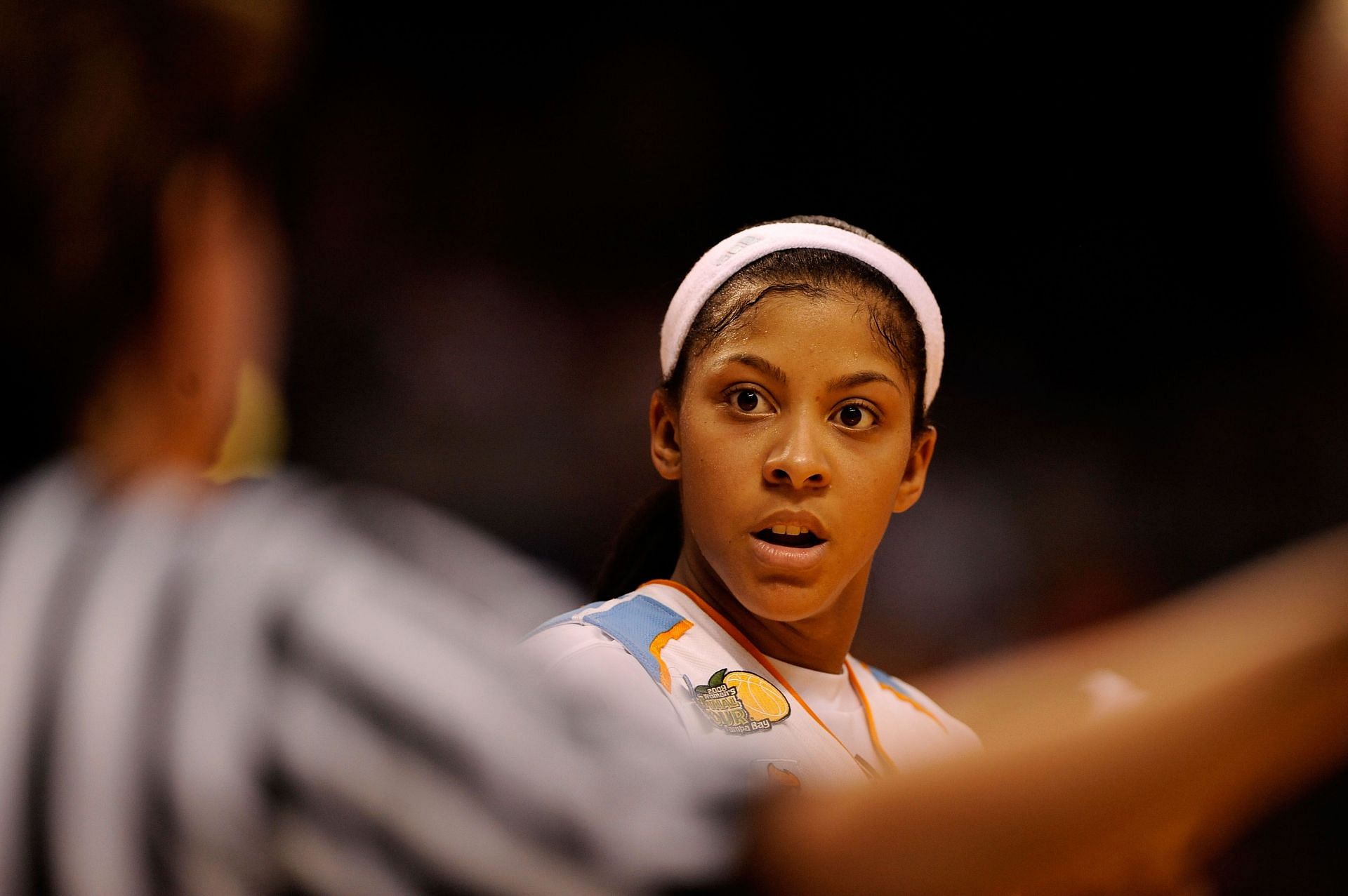 Candace Parker #3 of the Tennessee Lady Volunteers- Tennessee v LSU - Source: Getty