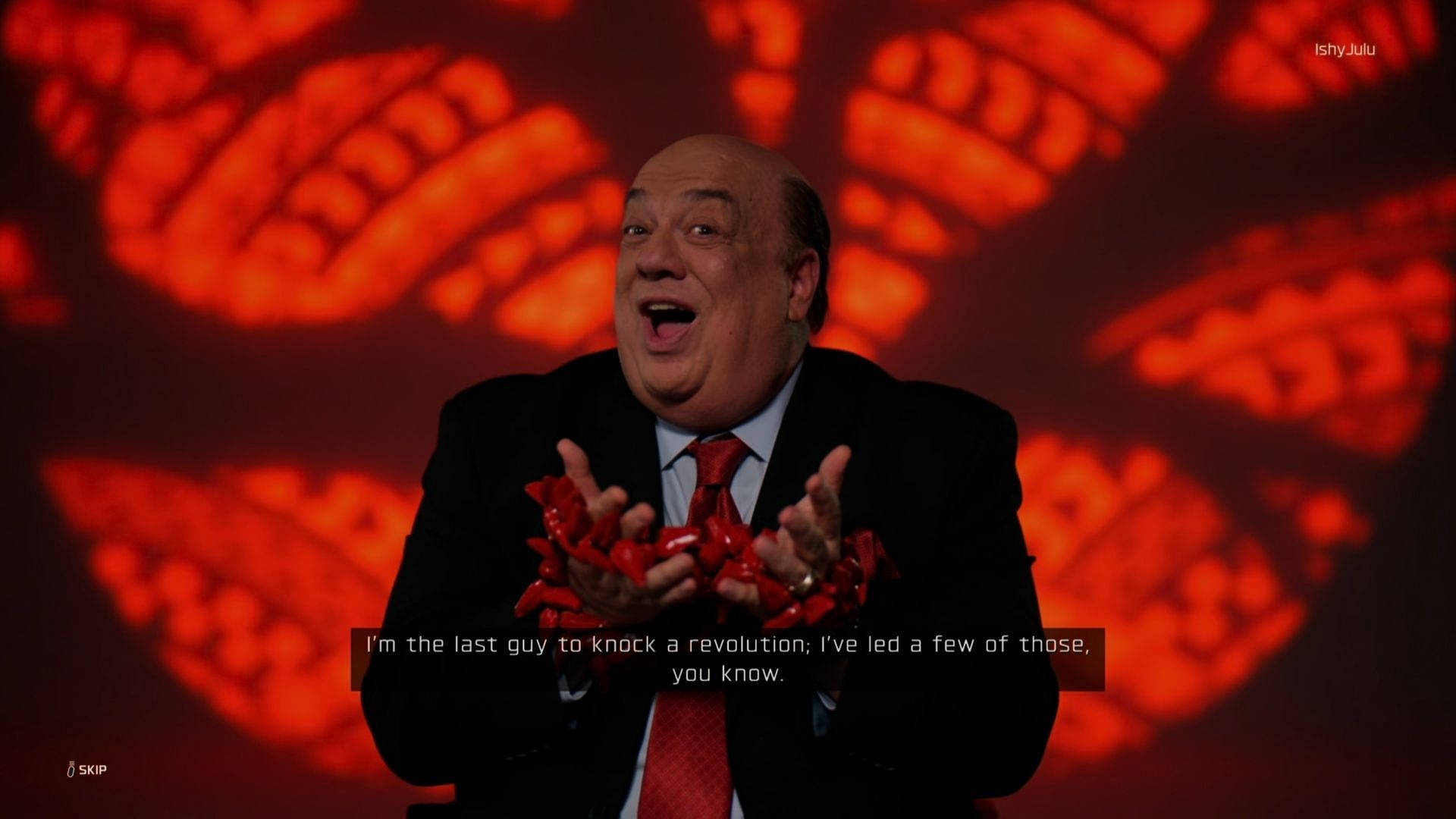 Paul Heyman&#039;s genuinely the best. He was perfect for this game mode (Image via 2K Games)