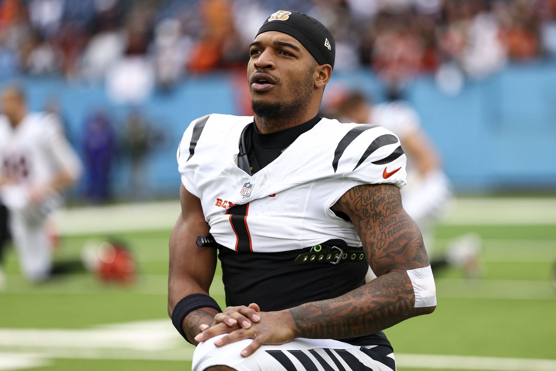 Ja&#039;Marr Chase during Cincinnati Bengals v Tennessee Titans - Source: Getty