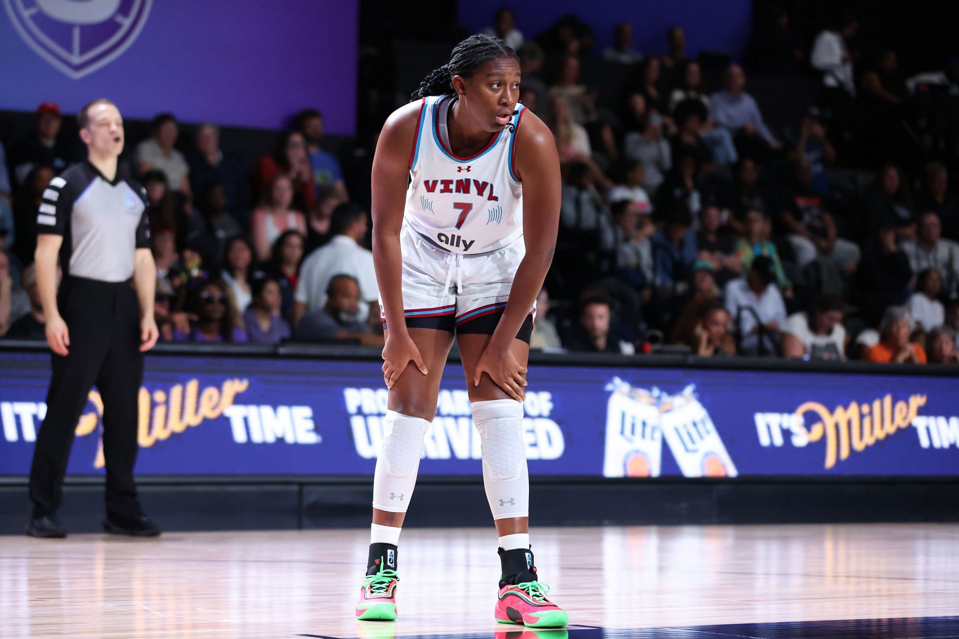 Aliyah Boston Stats Tonight: How did Vinyl BC star fare in Unrivaled game against Phantom&nbsp;BC?&nbsp;(Mar.&nbsp;8) -- Photo by GETTY