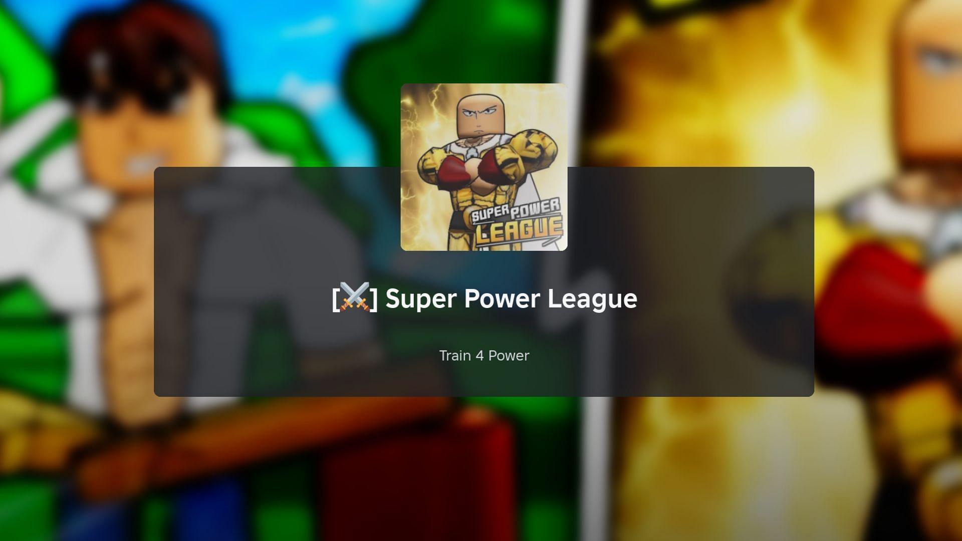 Super Power League loading screen