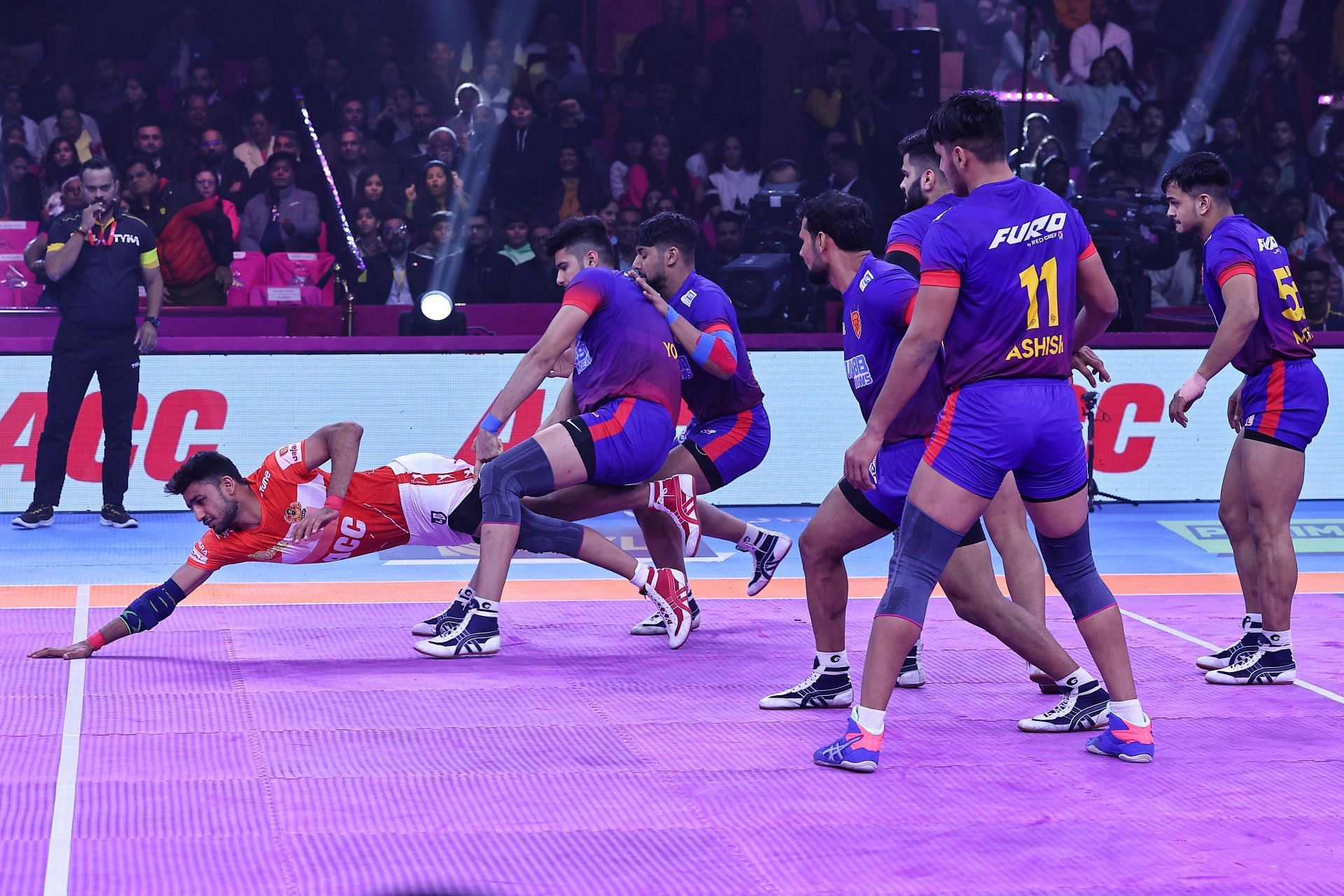 Dabang Delhi Vs Gujarat Giants Pro Kabaddi League In Jaipur - Source: Getty