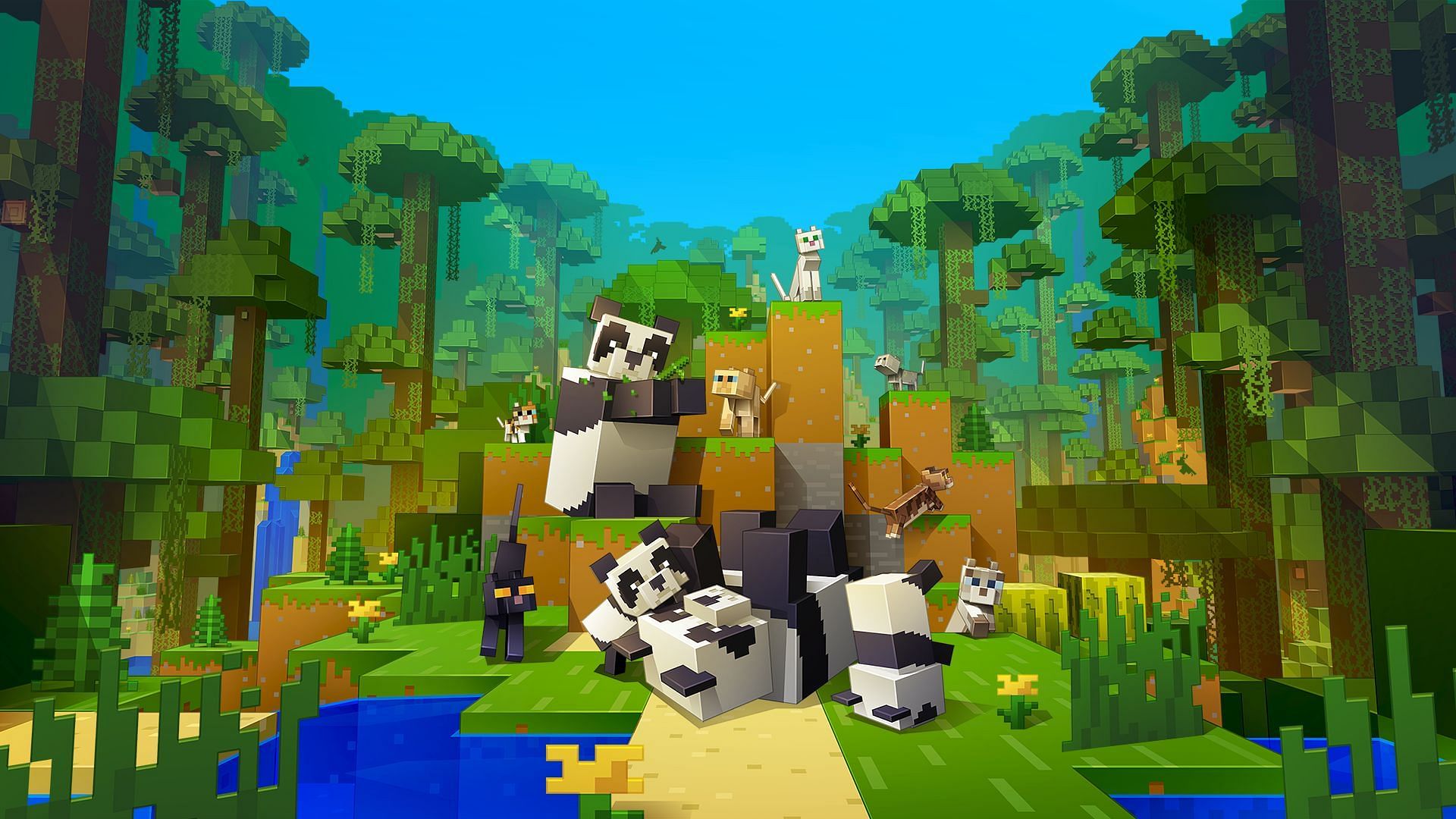 The game&#039;s mobs are iconic and are some of the best (Image via Mojang Studios)