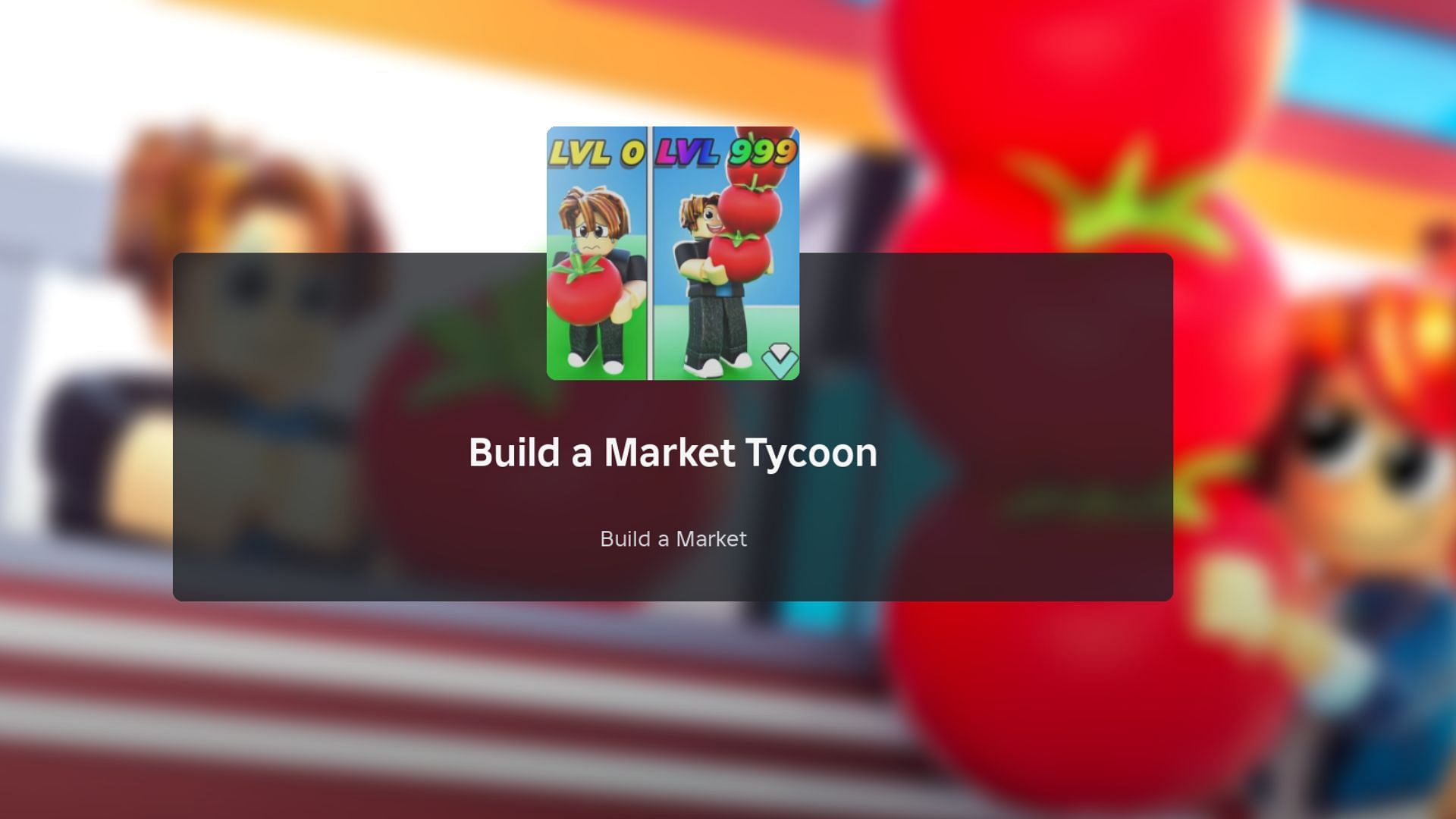 Build a Market Tycoon loading screen