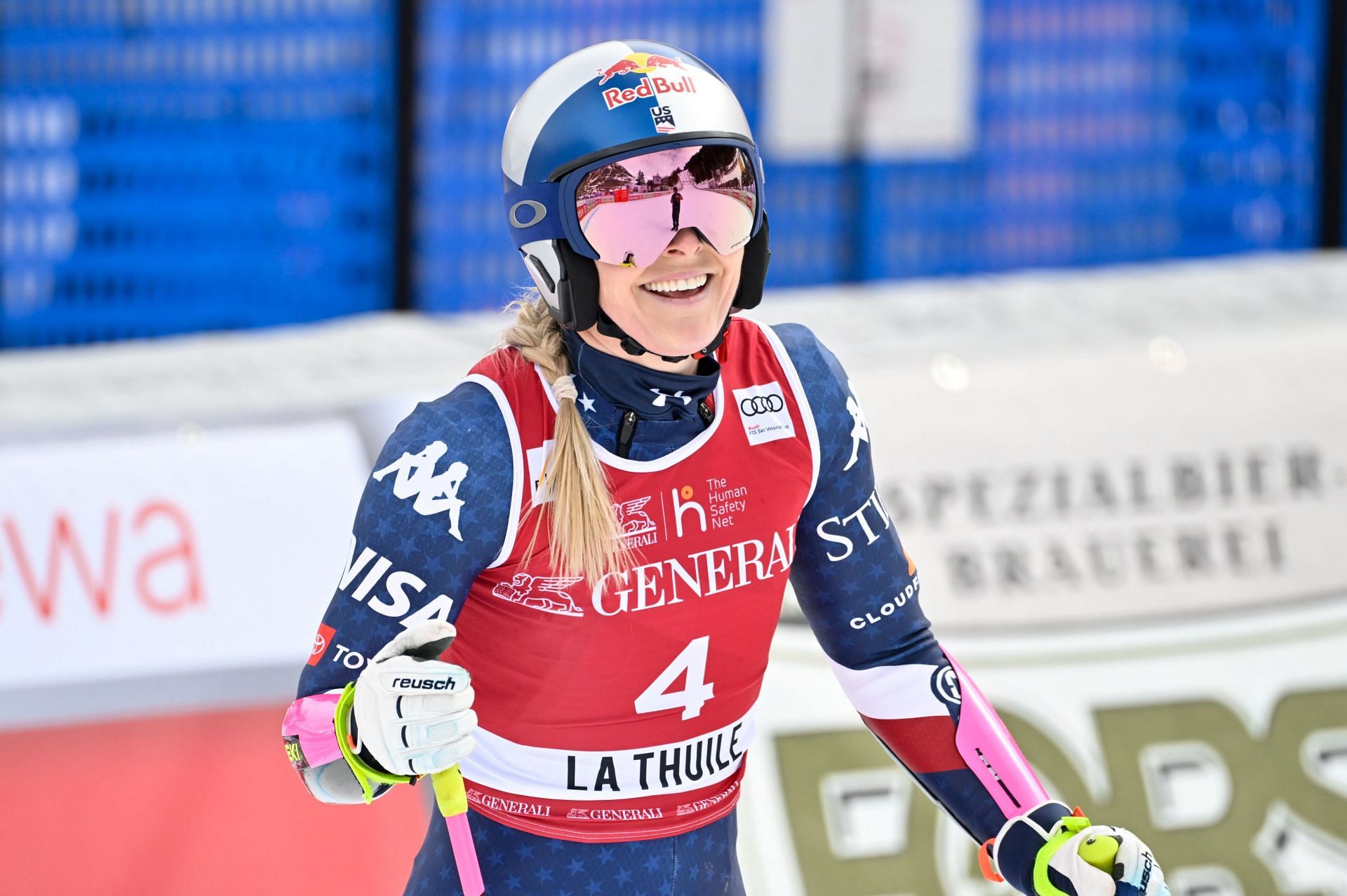 Lindsey Vonn at the Audi FIS Alpine Ski World Cup - Women&#039;s Super G - Source: Getty