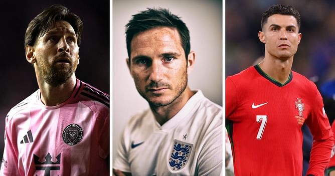 "That's going to start a load of hate" - When Chelsea legend Frank Lampard picked between Lionel Messi and Cristiano Ronaldo