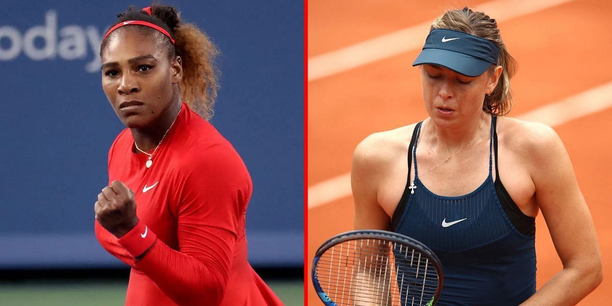 Serena Williams (L) Maria Sharapova (R) | Getty