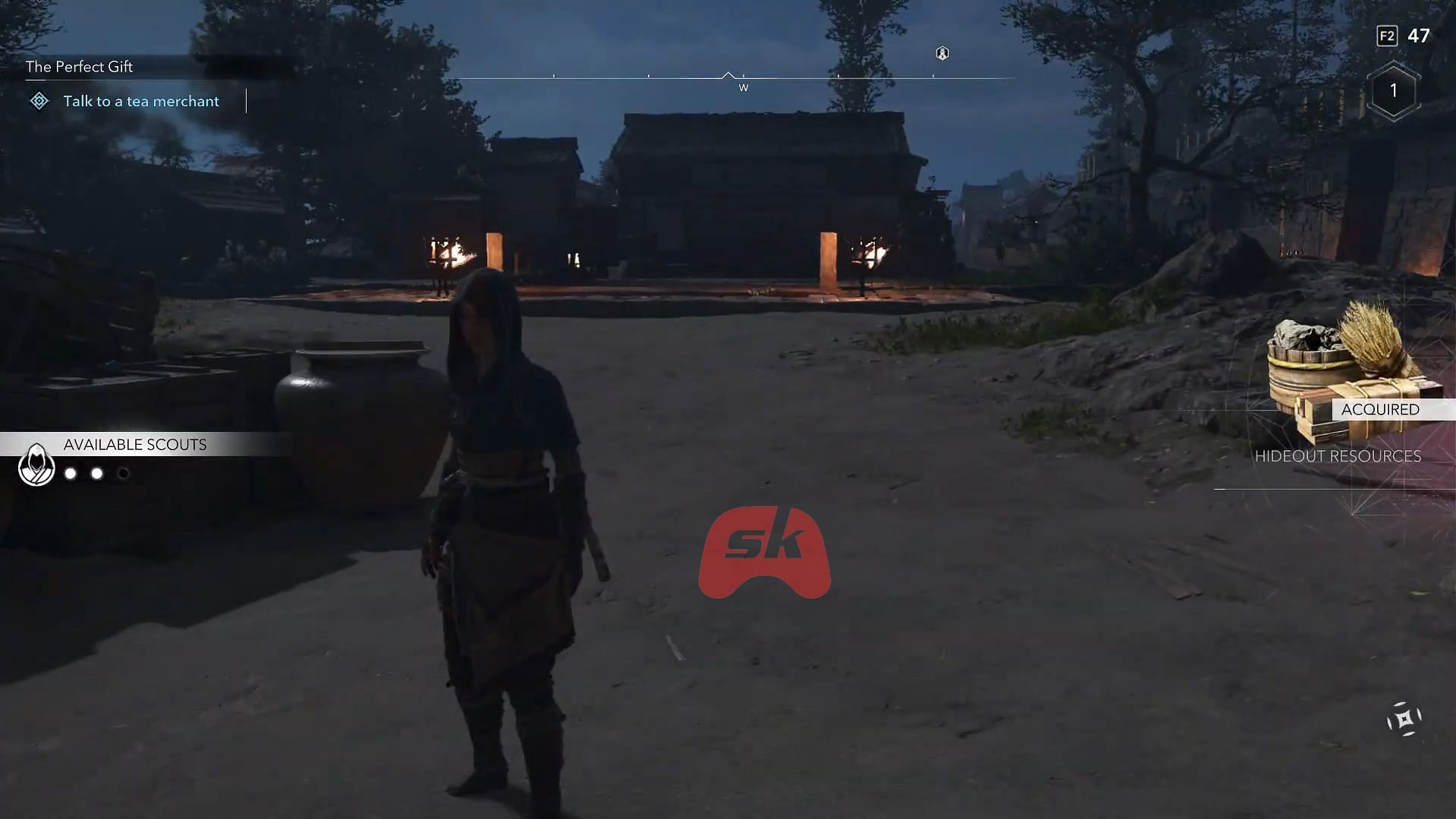 Use scouts to gather resources (Image via Sportskeeda Gaming || Ubisoft)