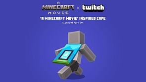 How to get free A Minecraft Movie-themed cape from Twitch