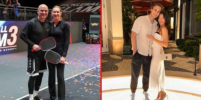 Steffi Graf & Andre Agassi's son Jaden celebrates 'best' 2-and-a-half years of togetherness with girlfriend Catherine