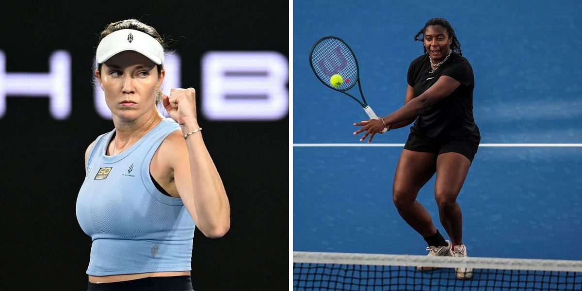 Danielle Collins (L) vs Hailey Baptiste (R) preview, (Source: Getty Images)