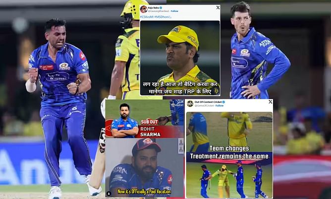 "Now it's officially a paid vacation"- Top 10 funny memes after CSK's win vs MI in IPL 2025