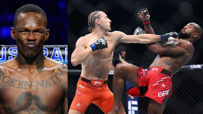 "Paddy stole the show" - Israel Adesanya reveals why he was shocked by King Green vs. Paddy Pimblett at UFC 304