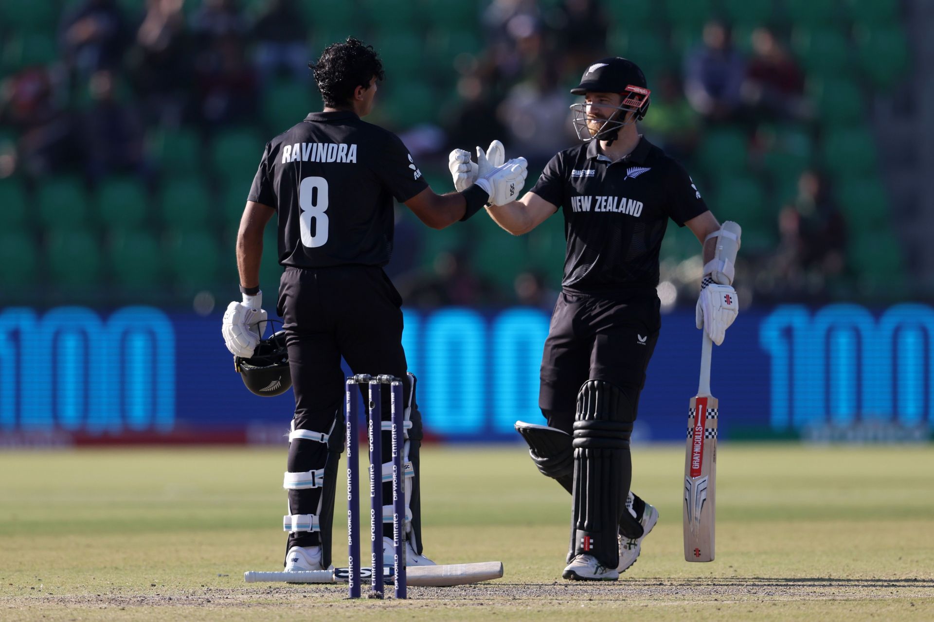 Rachin Ravindra and Kane Williamson. (Credits: Getty)