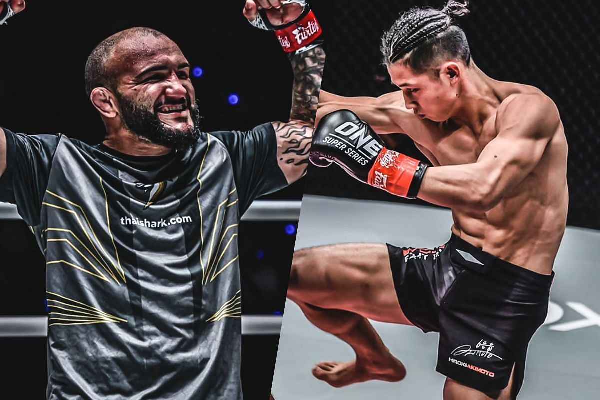 John Lineker (left), Hiroki Akimoto (right) [Photo via ONE Championship]