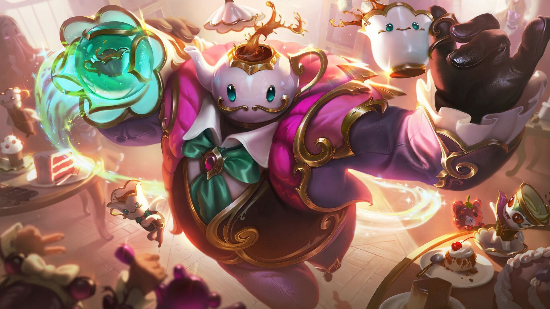 Cafe Cuties Bard in League of Legends (Image via Riot Games)