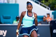 Coco Gauff at the Miami Open. (Source: Getty)