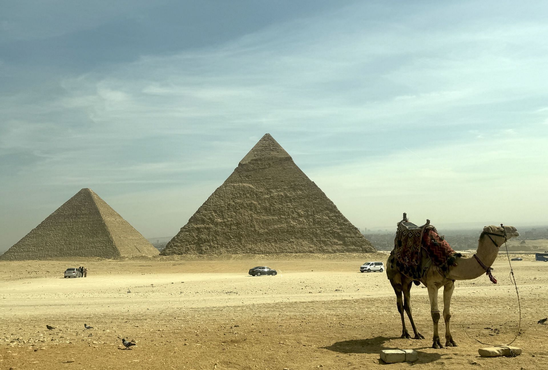 Great Pyramid of Giza, one of the Seven Wonders of the World, welcomes visitors - Source: Getty