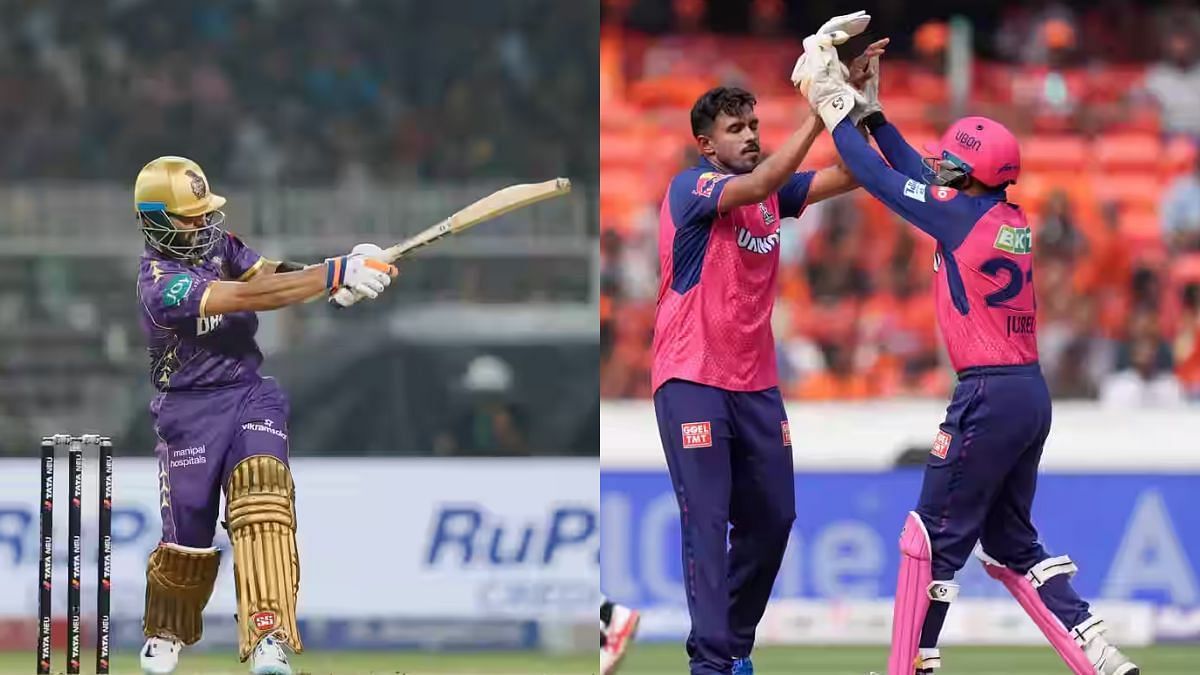 अजिंक्य रहाणे और महीश तीक्षणा (Photo Credit_iplt20.com)
