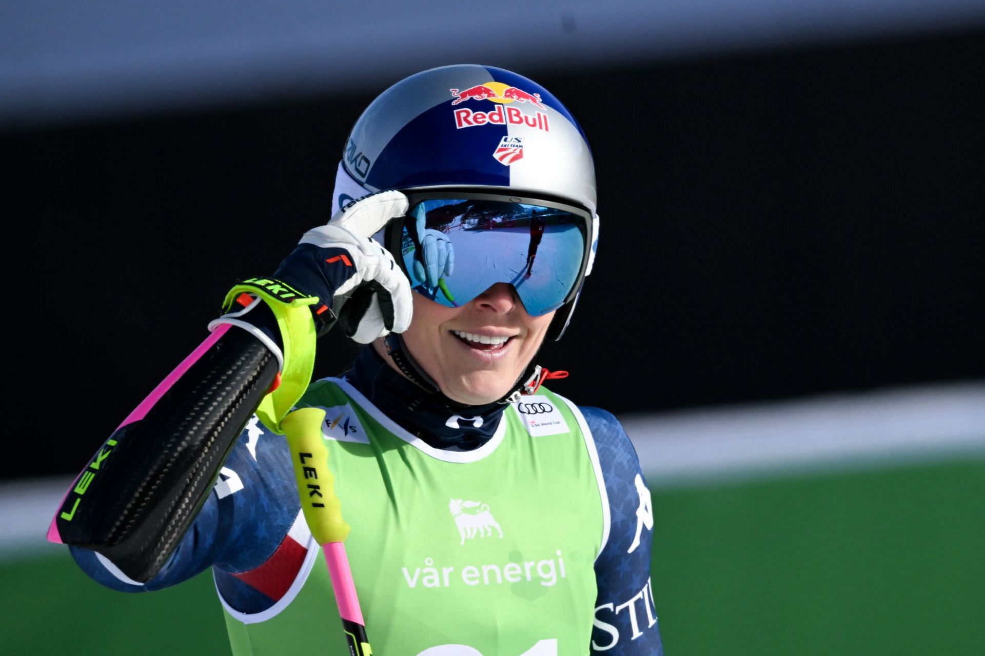 Vonn at the Audi FIS Alpine Ski World Cup - Women&#039;s Super G - (Source: Getty)