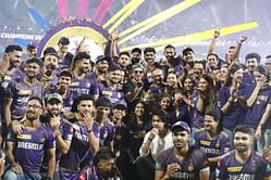 "Is baar trophy humara hai" - Fan screams as KKR batter returns from practice session at Eden Gardens ahead of IPL 2025 [Watch]