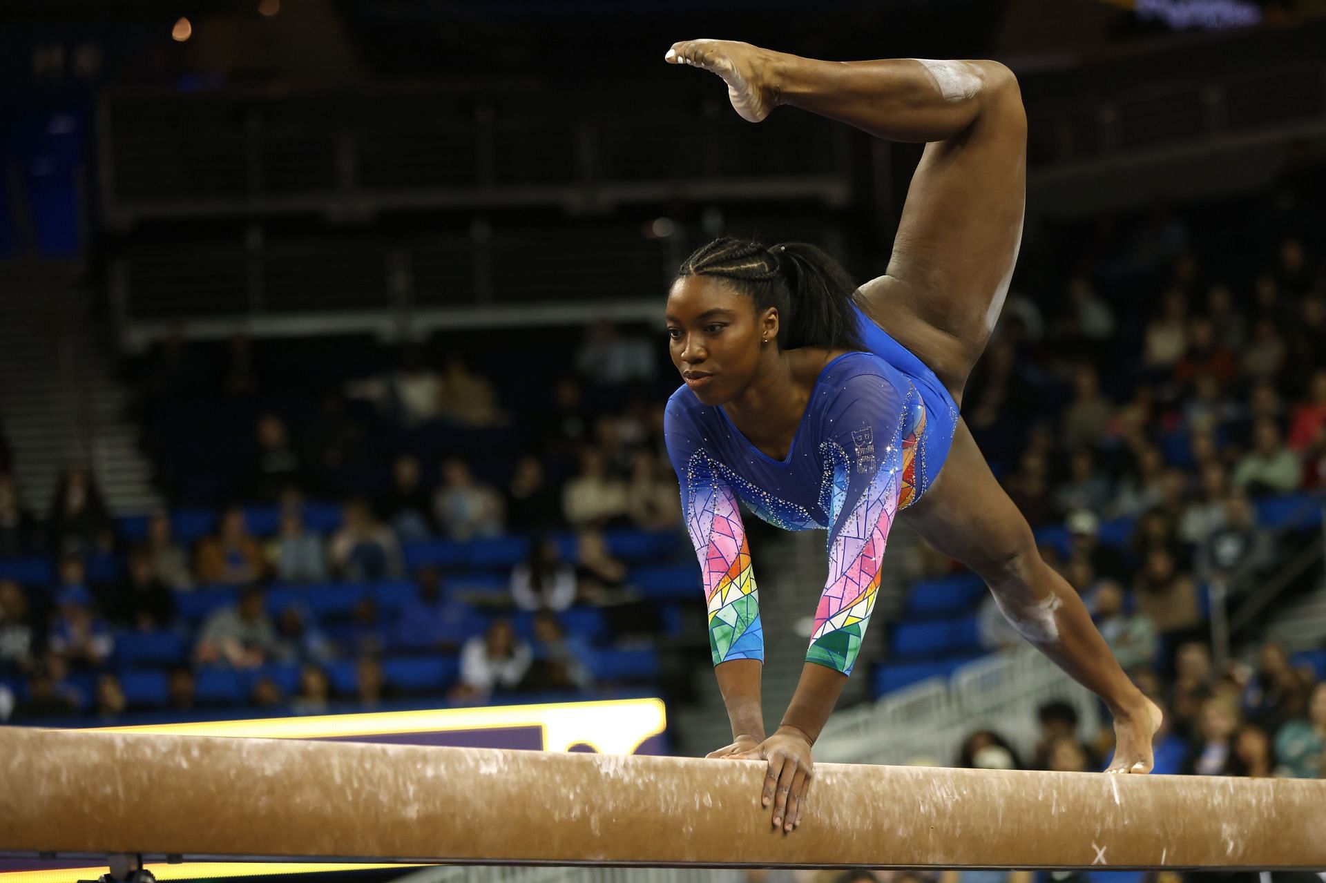 Chae Campbell at the Penn State v UCLA - Source: Getty