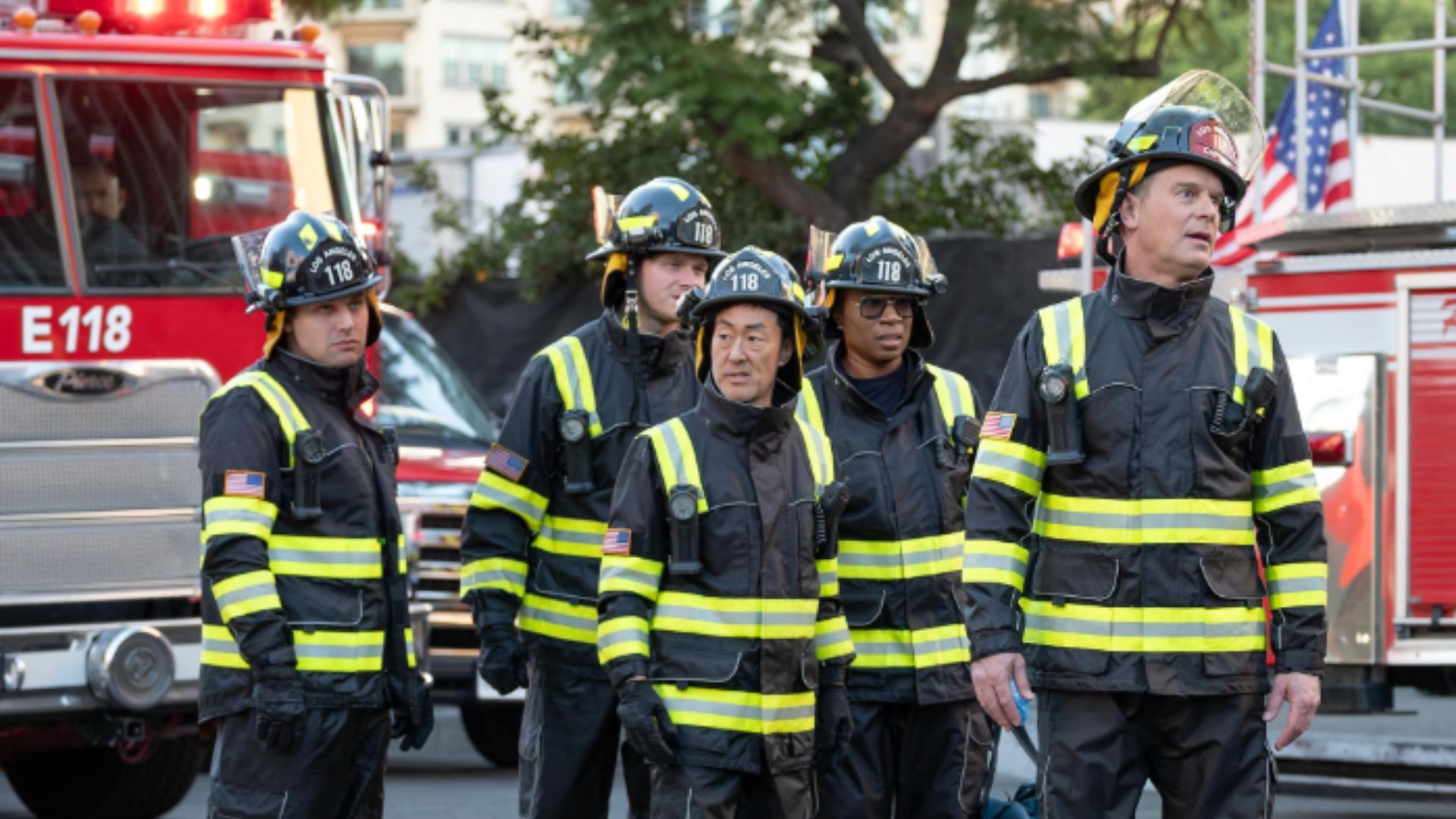 A still from 9-1-1 season 8