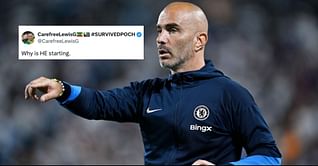 "We're finished", "We are doomed" - Chelsea fans left speechless as Enzo Maresca picks surprise star in starting XI