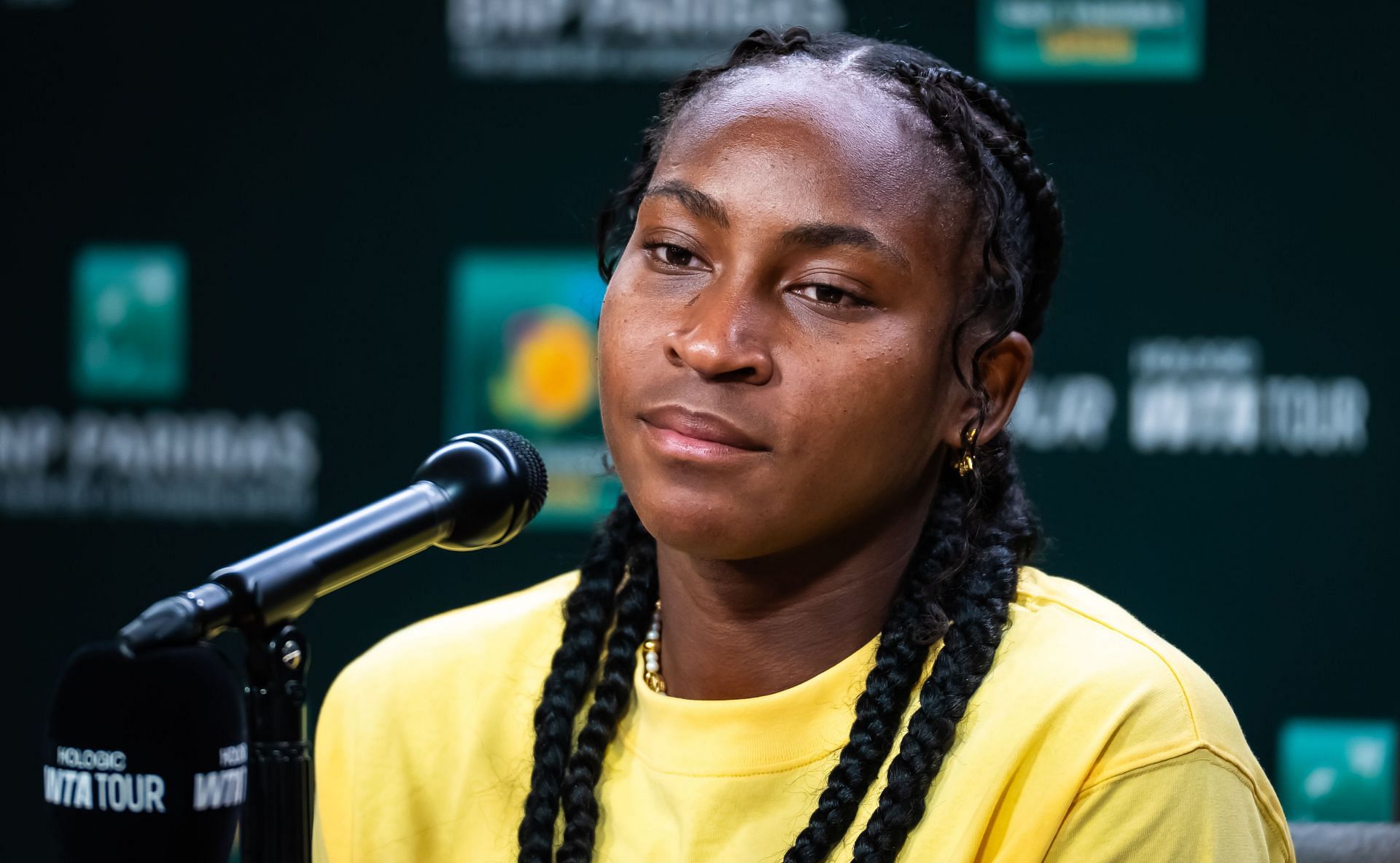 Coco Gauff at BNP Paribas Open - Image Source: Getty