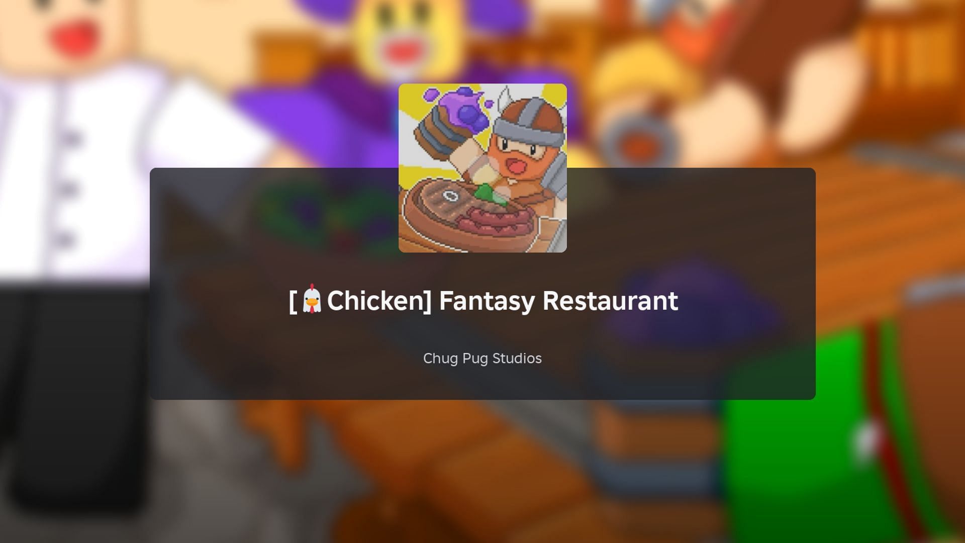 Fantasy Restaurant loading screen