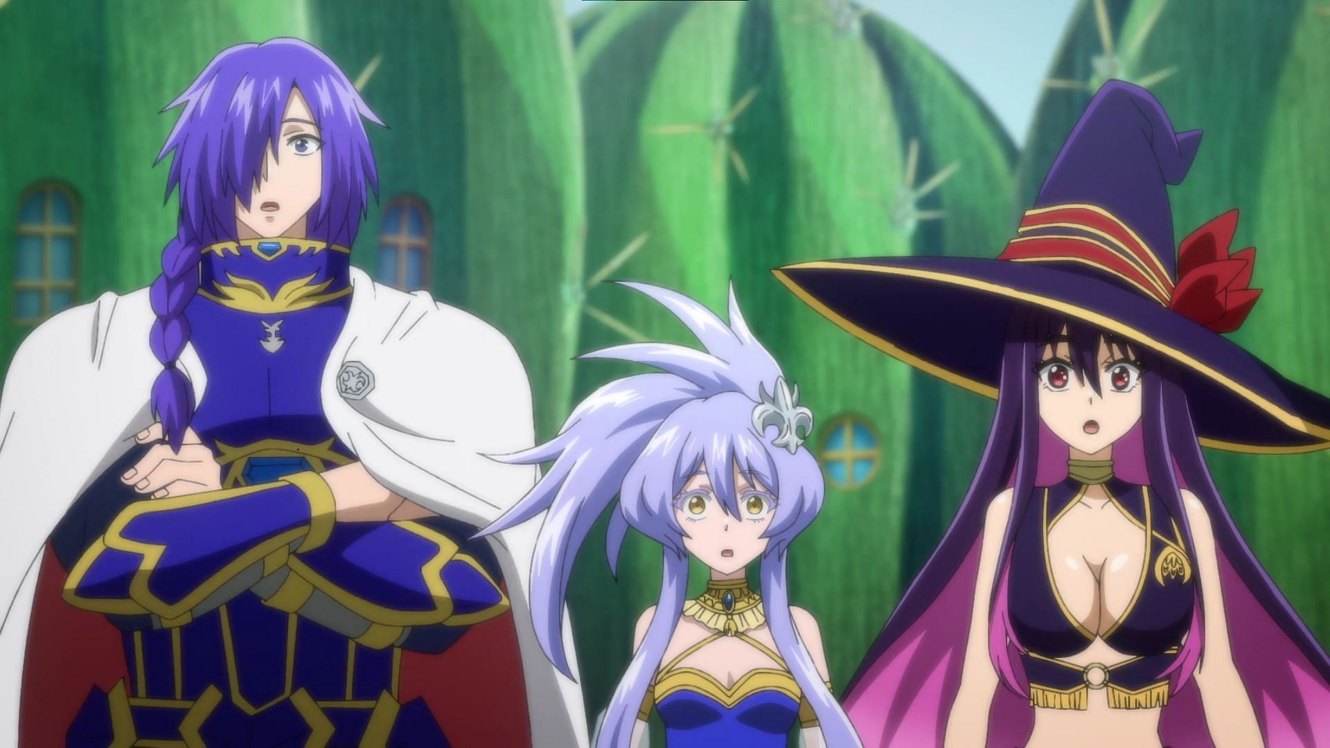 Lowji, Teltina and Yhidra as shown in the anime (Image vai Satelight)