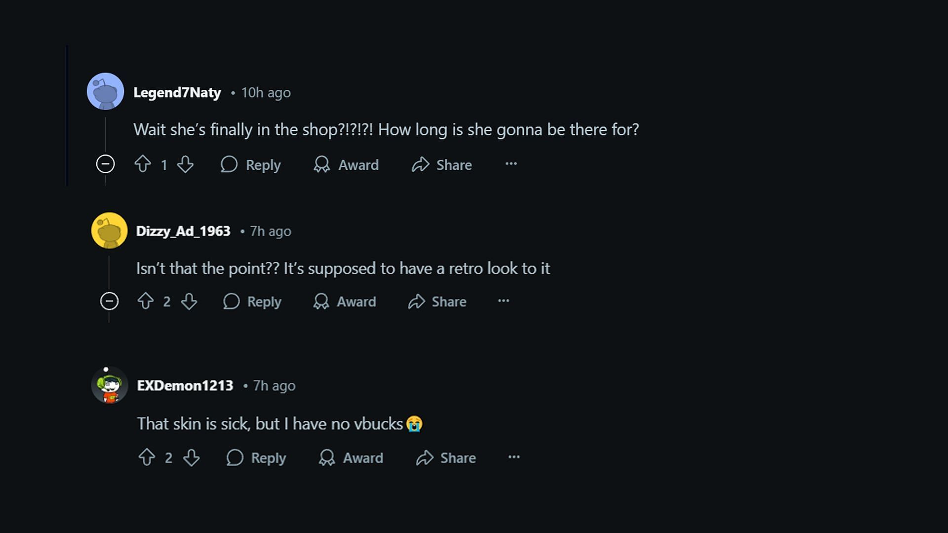 More comments from the community (Image via Reddit || r/FortNiteBR)