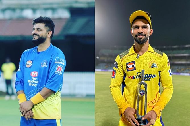 Ruturaj Gaikwad vs Suresh Raina - comparing their stats after 66 IPL matches