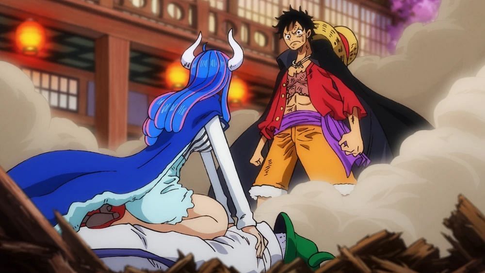 Monkey D. Luffy in One Piece.