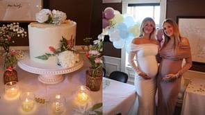In Photos: Significant others of NY Islanders players throw a baby shower for Pierre Engvall & Adam Boqvist's expectant wives