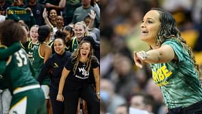 "I could melt right now" - Coach Erin Dickerson filled with emotions after William & Mary notch first ever March Madness win