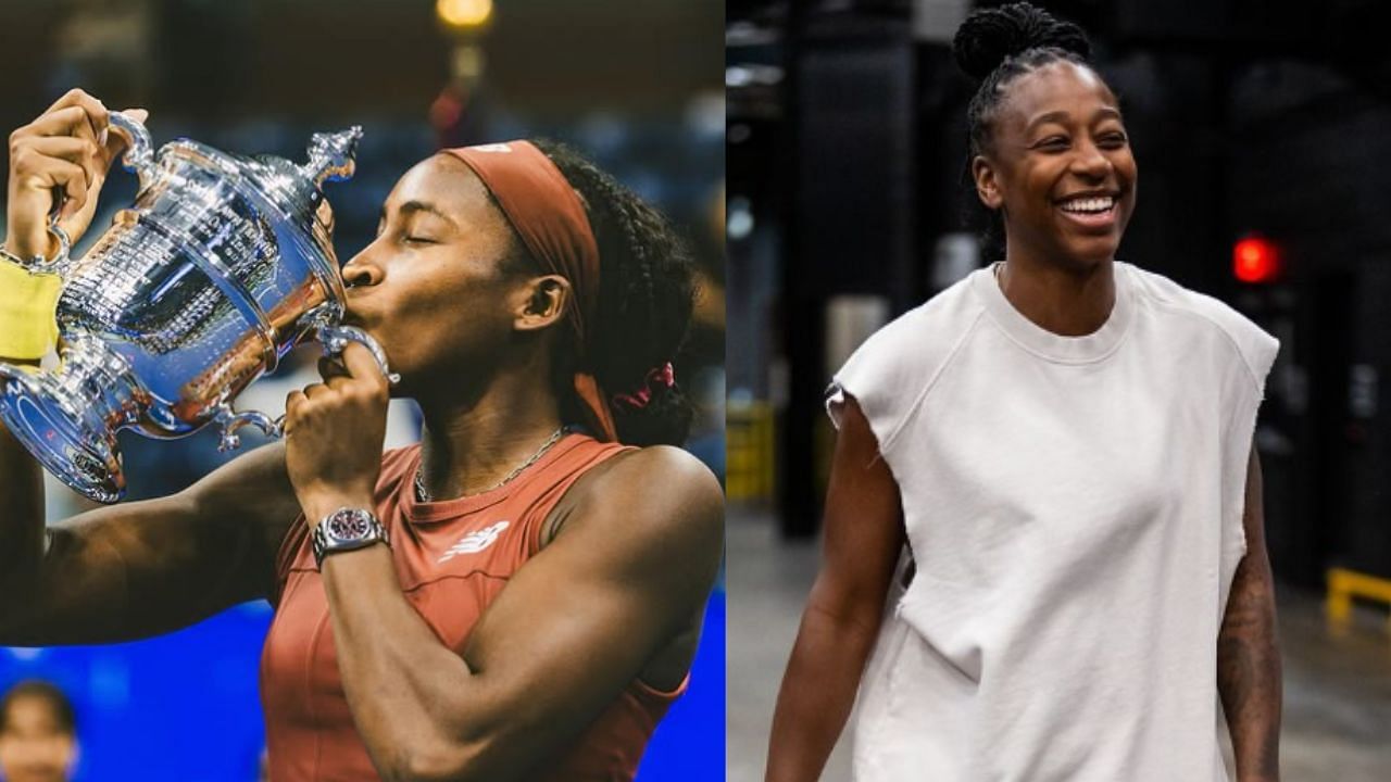 Coco Gauff and Jewell Lloyd