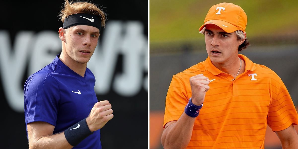 Denis Shapovalov and Adam Walton will meet for the first time. (Image credits: Getty/Instagram)