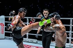 FREE FULL FIGHT: Superlek Kiatmoo9 shows Thail slugger Kongthoranee the levels to their game in Bangkok clash