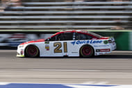 Ryan Blaney (21) during the AAA Texas 500 race at Texas Motor Speedway, November 5th 2017 - Source: Imagn