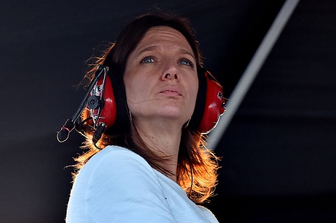 Kelley Earnhardt professes her 'love' for JR Motorsports' win routine