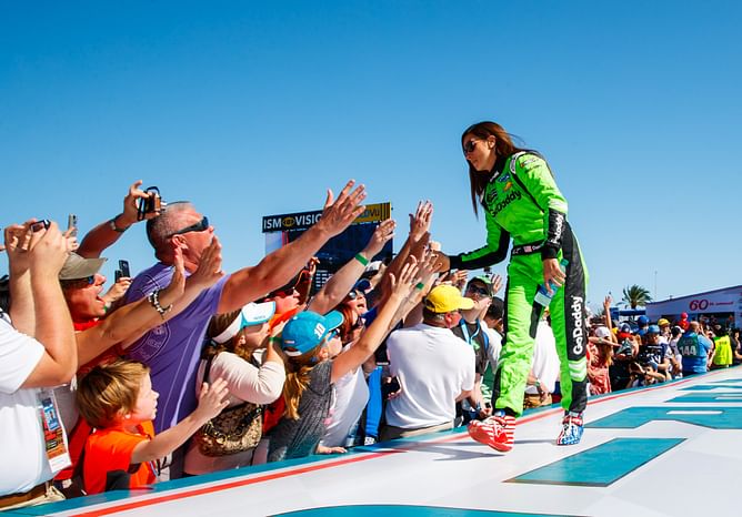 When Danica Patrick wondered why fans support her: "I'm always curious about how they choose to cheer for me"