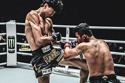 "Legend what a fight" - Fans marvel at Nabil Anane's display of massive improvement in shocking upset of Superlek at ONE 172