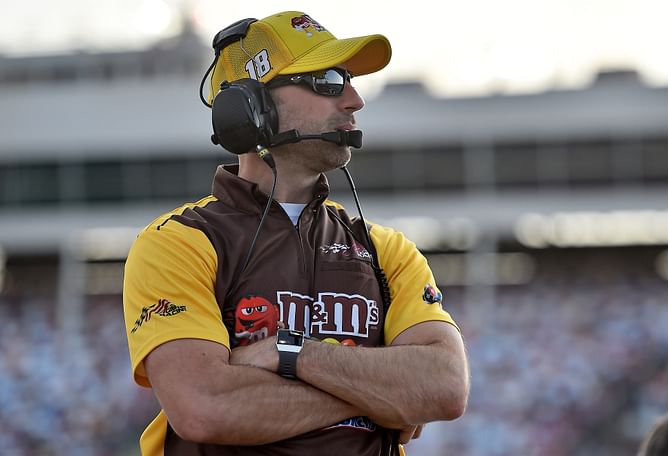 “Adam Stevens deserves all the credit”: NASCAR Insiders shares two cents on JGR No. 20 team’s ‘stroke of genius’ at Las Vegas